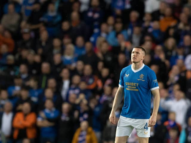 John Lundstram in action for Rangers.
