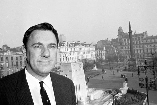 The new Chief Constable for Glasgow David McNee at the City Chambers in George Square, February 1971.