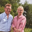 Marcus Eyles of Dobbies and broadcaster Jo Whiley