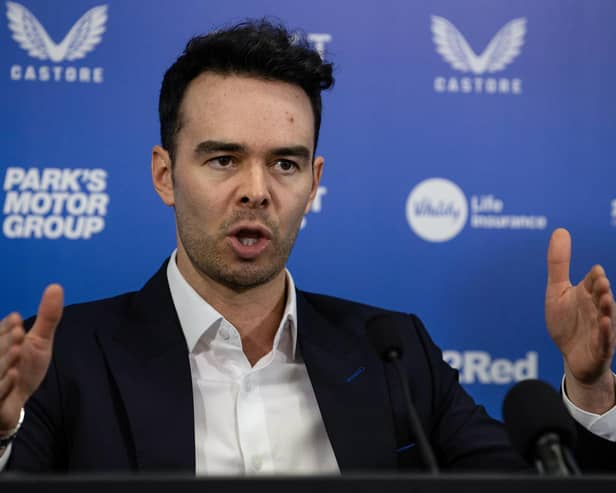 James Bisgrove has stepped up to become Rangers' new chief executive.