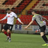 David Goodwillie scored a hat-trick in a 3-3 draw on Stranraer's last visit to Clyde (pic:Craig Black Photography)