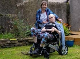 Fiona Purchase cares for her husband Martin, who was diagnosed with Parkinson’s 28 years ago.