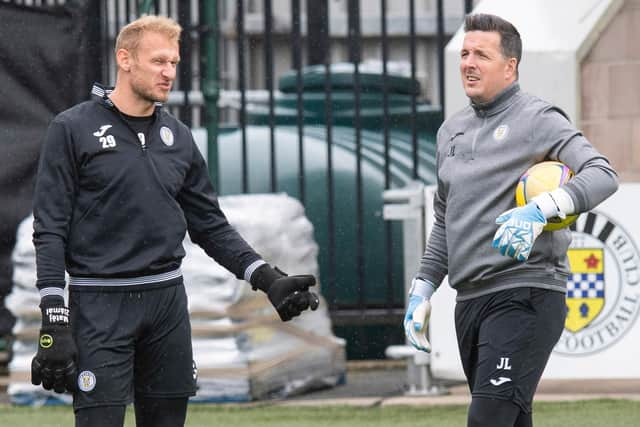 St Mirren were forced to bring in Zdenek Zlamal for the league clash with Hibs on Saturday. Picture: SNS