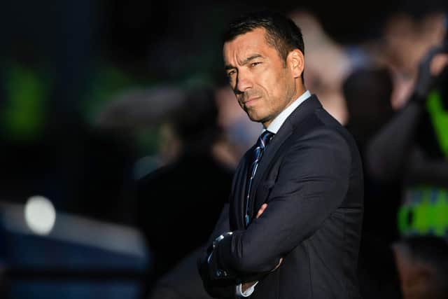 Giovanni van Bronckhorst masterminded his latest Rangers recovery in overturning a two-goal first-leg deficit to defeat Union Saint-Gilloise and reach the Champions League play-off. (Photo by Craig Williamson / SNS Group)