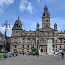 Glasgow City Chambers in George Square in central Glasgow. Photo by Lewis McKenzie/PA Wire.