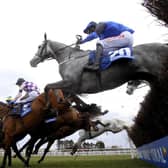 Action from last year's Grand National Day at Ayr Racecourse. Photo: Jeff Holmes-Pool/Getty Images