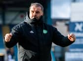 Ange Postecoglou guided Celtic to four wins and a draw during October. (Photo by Ross MacDonald / SNS Group)