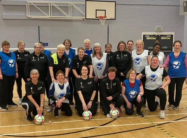 Women's walking football has really taken off in Lesmahagow