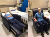 The chairs mean loved ones don’t need to worry about travelling to and from the hospital, or finding a bed during what can be a distressing time for families
