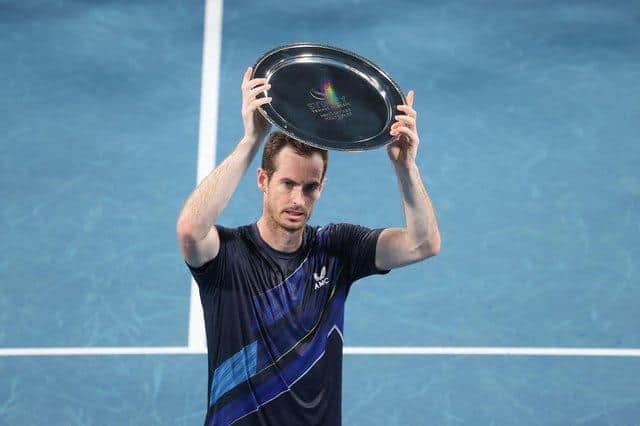 Unicef Ambassador Sir Andy will donate any prize money to the charity's Ukraine appeal.
(Picture: Getty)