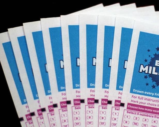 A UK lottery player has won £177m in the EuroMillions draw.