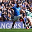 Rangers and Celtic did battle at Ibrox.