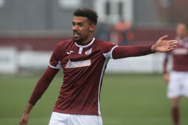 Nathan Austin has claimed he was racially abuse at Albion Rovers. (Photo by Craig Foy / SNS Group)