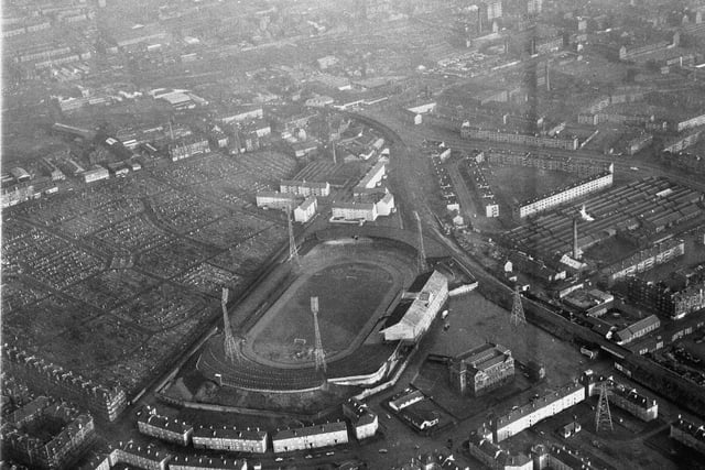 View over Celtic Park.