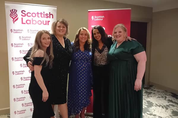 The campaigning ladies were invited to a Labour event where they met Jean Johansson.