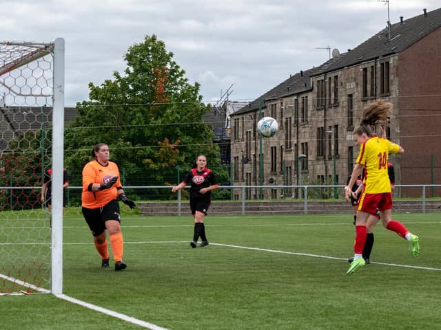 Rossvale Ladies were 8-1 winners over Airdrie (pic: Kelly Neilson)