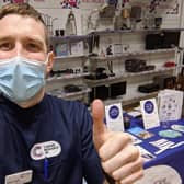 Cancer Research UK nurse Darragh Casey