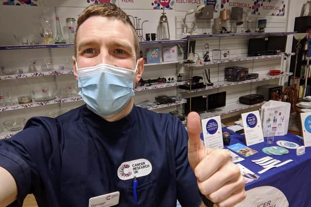 Cancer Research UK nurse Darragh Casey