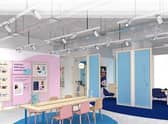 Artists’ impression of how the branch will look