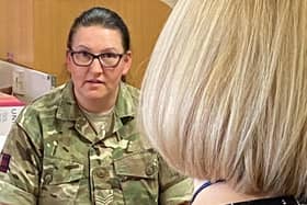 Sergeant Nina Dainese of 71 Engineer Regiment tells Pauline Howie of the satisfaction soldiers gained in being able to assist