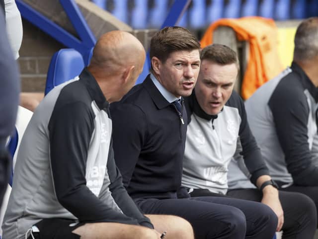 Gary McAllister, left, and Tom Culshaw, right, are among the staff to join ex-Rangers boss Steven Gerrard in departing Villa Park.