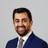 The SNP's Humza Yousaf has held the Glasgow Pollok seat