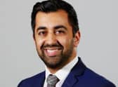 The SNP's Humza Yousaf has held the Glasgow Pollok seat
