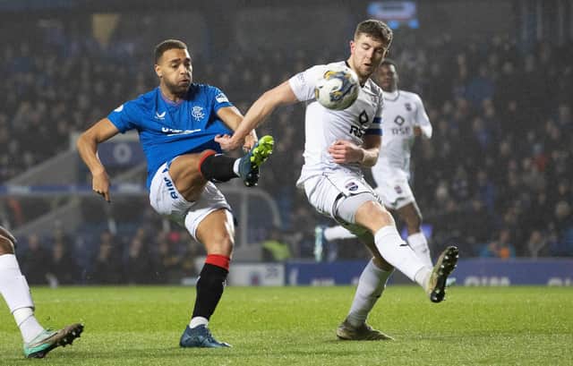 Cyriel Dessers scored twice for Rangers in their 3-1 win over Ross County.