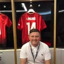 Carluke Rovers manager Paul Davies has made his first summer signing (Submitted pic)