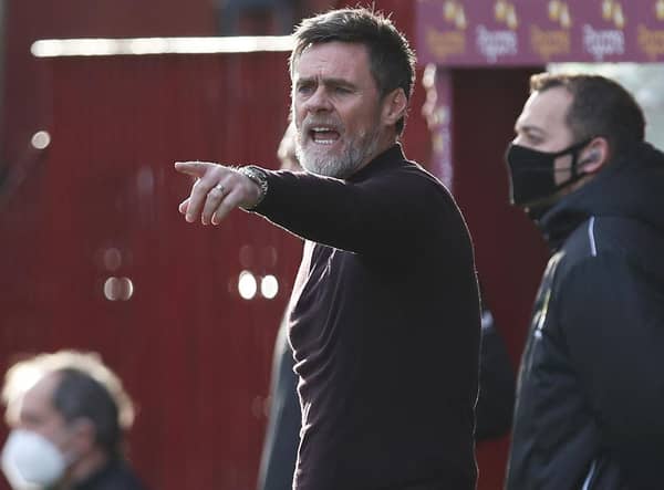 Motherwell manager Graham Alexander. (Photo by Ian MacNicol/Getty Images)