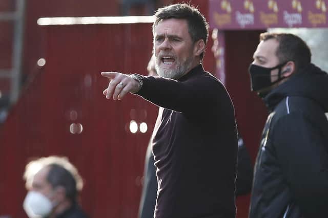 Motherwell manager Graham Alexander. (Photo by Ian MacNicol/Getty Images)