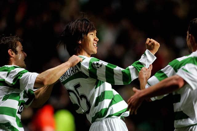 The Hoops booked their spot in the knockout stages of the Champions League for the very first time back in 2006 thanks to a stunning Shunsuke Nakamura free-kick and a penalty save from Artur Boruc. Supporters had to wait until the 80th minute for a breakthrough, but boy, was it worth the wait.  

(Photo by PAUL ELLIS/AFP via Getty Images)