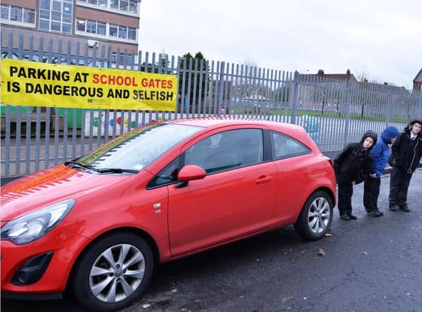 In 2019 pupils made their views clear with a banner.