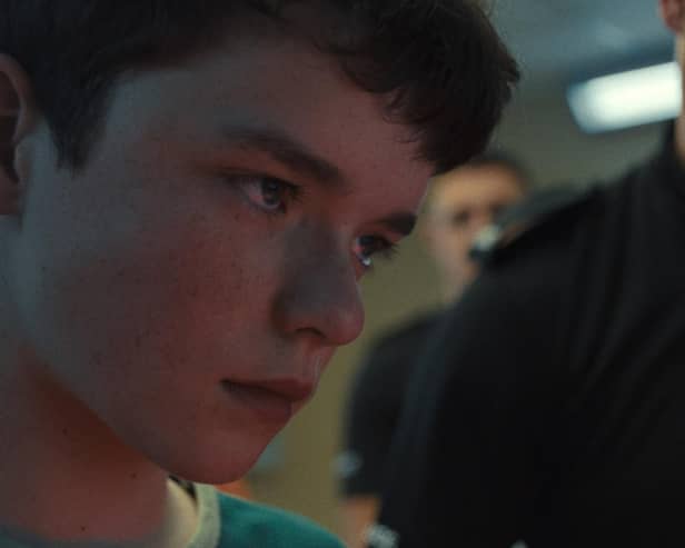 Adolescence. Owen Cooper as Jamie Miller in Adolescence. Credit: Courtesy of Netflix © 2024.