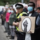 A Black Lives Matter protest