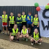 Industrious car wash crew were kept very busy on Sunday afternoon.
