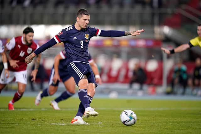 Lyndon Dykes penalty was enough to secure a 1-0 win for the Scots in Vienna