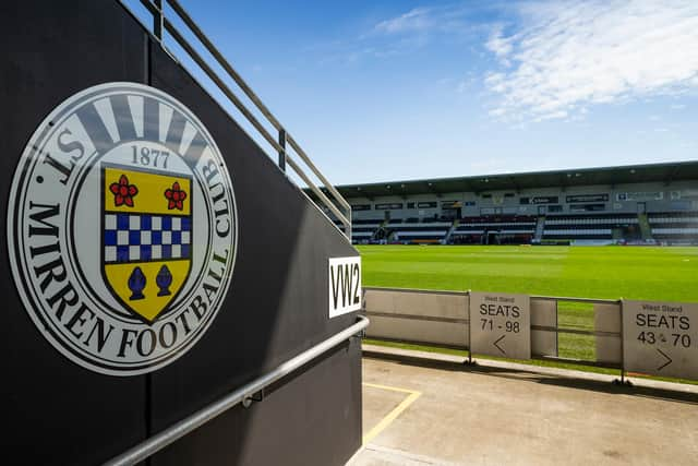 Liver coverage of the cinch Premiership clash between St Mirren and Hearts. (Photo by Mark Scates / SNS Group)