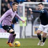 Aaron Ramsey in action for Rangers during their 3-0 Scottish Cup quarter-final win over Dundee at Dens Park. (Photo by Alan Harvey / SNS Group)