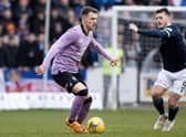 Aaron Ramsey in action for Rangers during their 3-0 Scottish Cup quarter-final win over Dundee at Dens Park. (Photo by Alan Harvey / SNS Group)