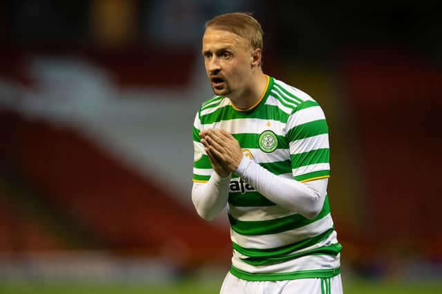 Celtic striker Leigh Griffiths. Picture: SNS