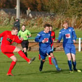 Lanark United and Carluke Rovers (pictured) have been out of action in the West of Scotland League for over two months (Pic by Kevin Ramage)