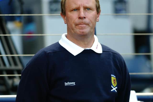 Berti Vogts gave Alexander first cap (Pic by Gary M Prior/Getty Images)