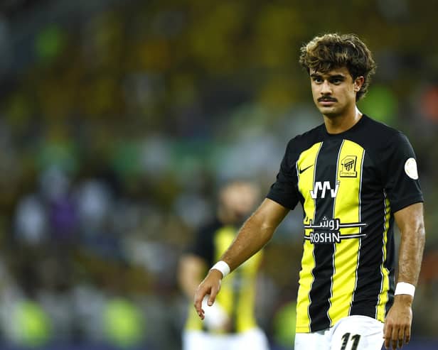 Former Celtic winger Jota is facing exclusion from the Al-Ittihad squad, according to reports in Saudi Arabia. (Photo by Francois Nel/Getty Images)