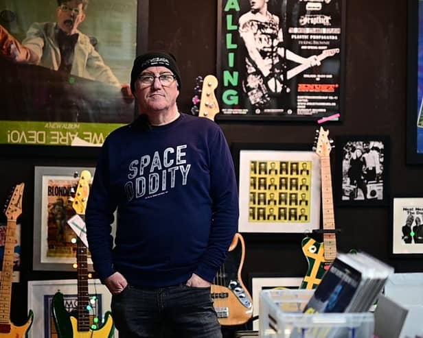 Tony Gaughan at his Blitzkrieg shop in Glasgow PIC: John Devlin / The Scotsman
