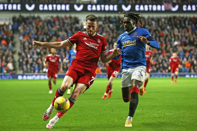 Aberdeen take on Rangers in the Premiership this evening at Pittodrie. (Photo by Alan Harvey / SNS Group)