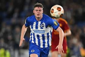 Brighton striker Evan Ferguson