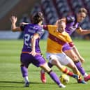 Allan Campbell in action for Motherwell against Dundee United last season (Pic by Ian McFadyen)