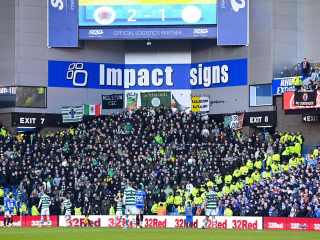 There will be no away fans for the first Rangers v Celtic derby of the season.