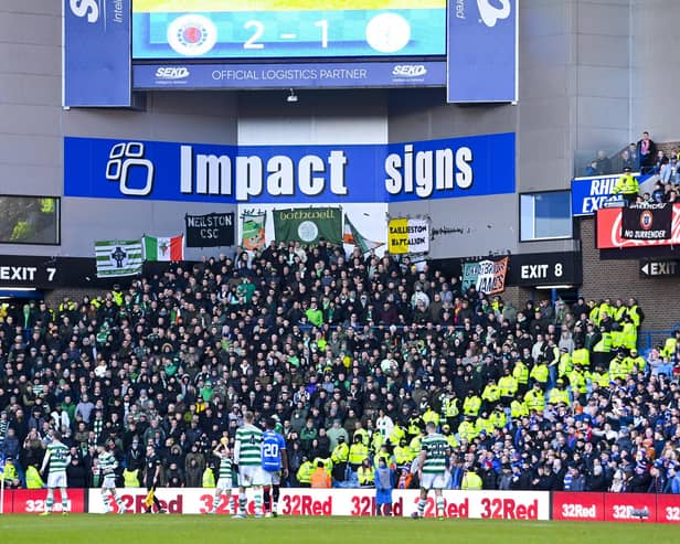 There will be no away fans for the first Rangers v Celtic derby of the season.